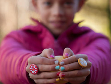 “go-go” Rings for girls